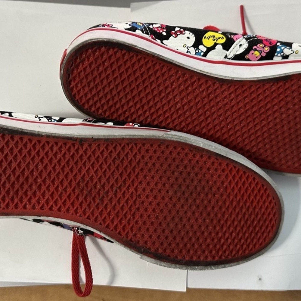 Vans x Hello Kitty Sneakers – Men Size 8/Women 9.5 –Worn Once- Good Condition - Picture 2 of 6